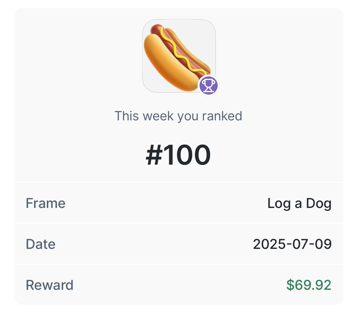 Log_a_Dog's tweet image. do all mini apps get $69 rewards or just the weiner apps?
later today we鈥檒l raffle off $69 to one lucky logger from last week
stay tuned, happy Meatstick Monday鈩笍, and log your dogs! 馃尛