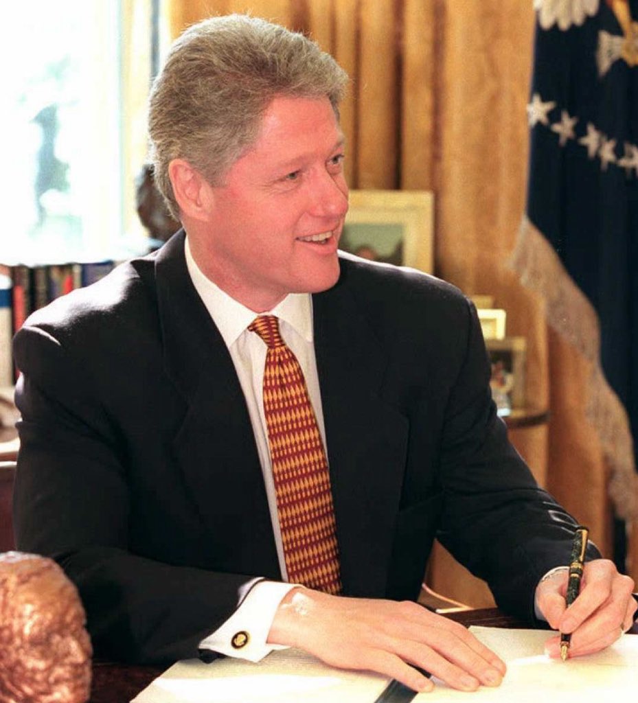 Dear Democrats whining about “due process” for illegal immigrants:

The 1996 Illegal Immigration Reform and Immigrant Responsibility Act (IIRIRA), signed into law by Bill Clinton, allows deportation without a judicial hearing through a process called “expedited removal”. 😮