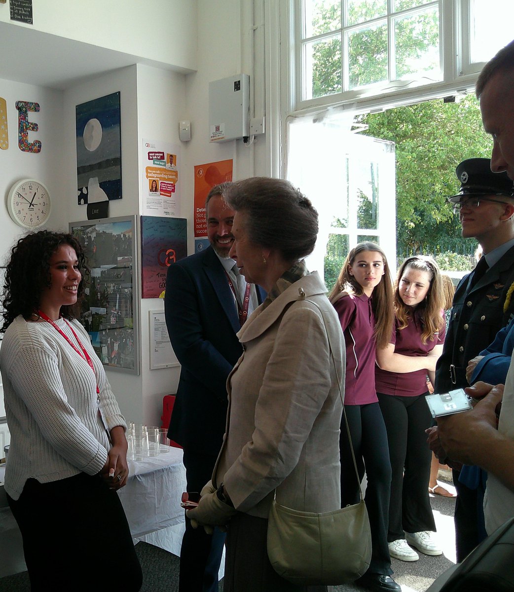 Olive AP Academy - Cambridge (@oacambridge) on Twitter photo We were proud to welcome Her Royal Highness The Princess Royal. Her Royal Highness met pupils, observed lessons and saw first-hand how our partnerships and curriculum are transforming futures.
shorturl.at/e3lTh
<a href="/OliveAcademies/">Olive Academies</a> <a href="/CambJunction/">Cambridge Junction</a> <a href="/CUFCFoundation/">Cambridge United Foundation</a> <a href="/BRSNewmarket/">BritishRacingSchool</a> We were proud to welcome Her Royal Highness The Princess Royal. Her Royal Highness met pupils, observed lessons and saw first-hand how our partnerships and curriculum are transforming futures.
shorturl.at/e3lTh
<a href="/OliveAcademies/">Olive Academies</a> <a href="/CambJunction/">Cambridge Junction</a> <a href="/CUFCFoundation/">Cambridge United Foundation</a> <a href="/BRSNewmarket/">BritishRacingSchool</a>