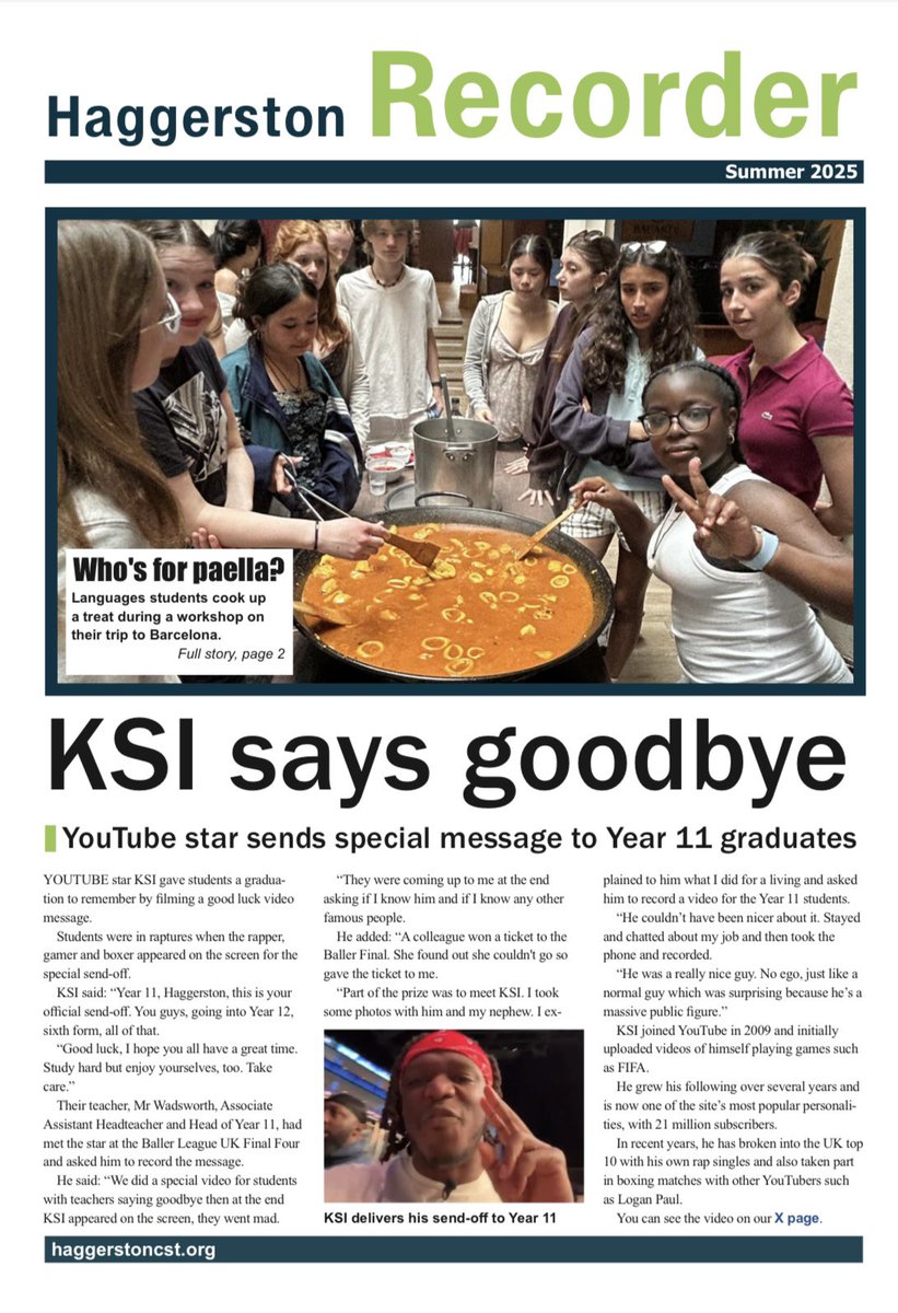 Read all about our action packed Summer term at Haggerston School! #Aspiration #Creativity #Character
cst-haggerston.s3.amazonaws.com/uploads/docume…