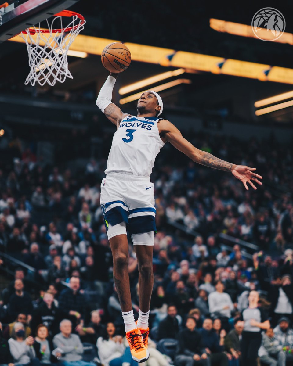 SleeperTWolves's tweet image. Let’s not forget… Jaden McDaniels was one of six players who started in every single game last season.
You can’t dodge this defensive menace. He will be out there every single night. 🔒🔒🔒
#WolvesBack 🐺