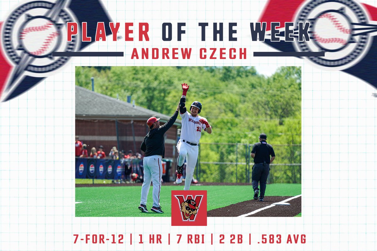 FLProBaseball's tweet image. Introducing our Player of the Week!
Let's hear it for Andrew Czech from the @WashWildThings馃敟馃敟