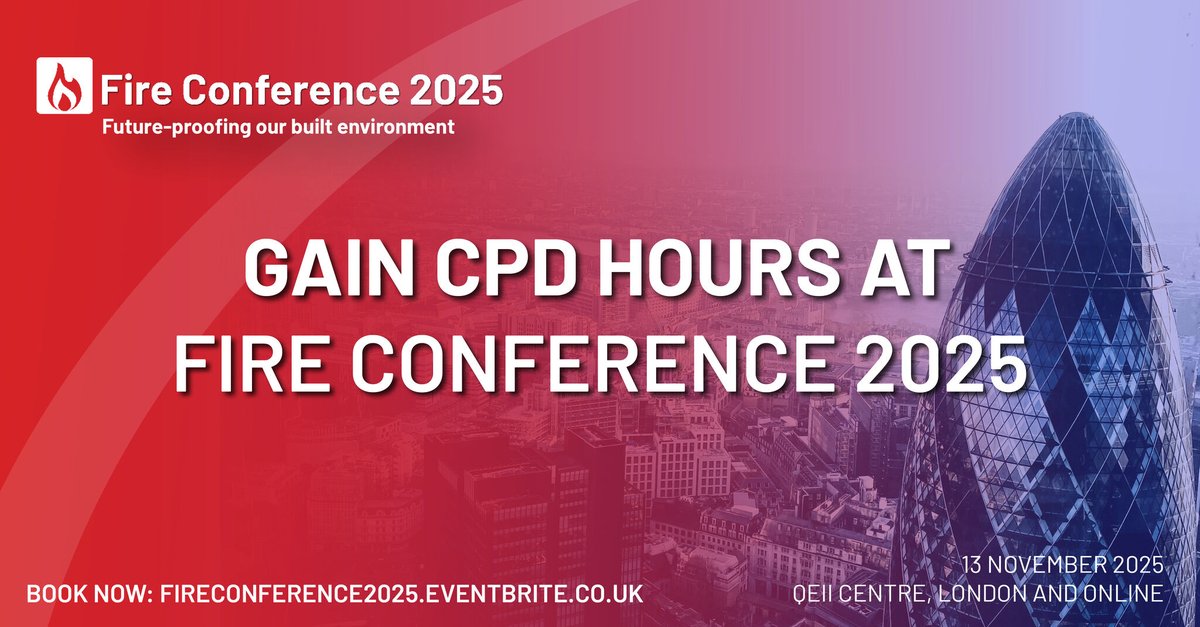 Gain valuable CPD hours at #FIREConference2025!

Delivered by the FPA, IFE, NFCC and the FSC, this one-day conference brings together key voices from the UK and international fire community.

Register here: thefpa.co.uk/events/our-eve…

#FPA