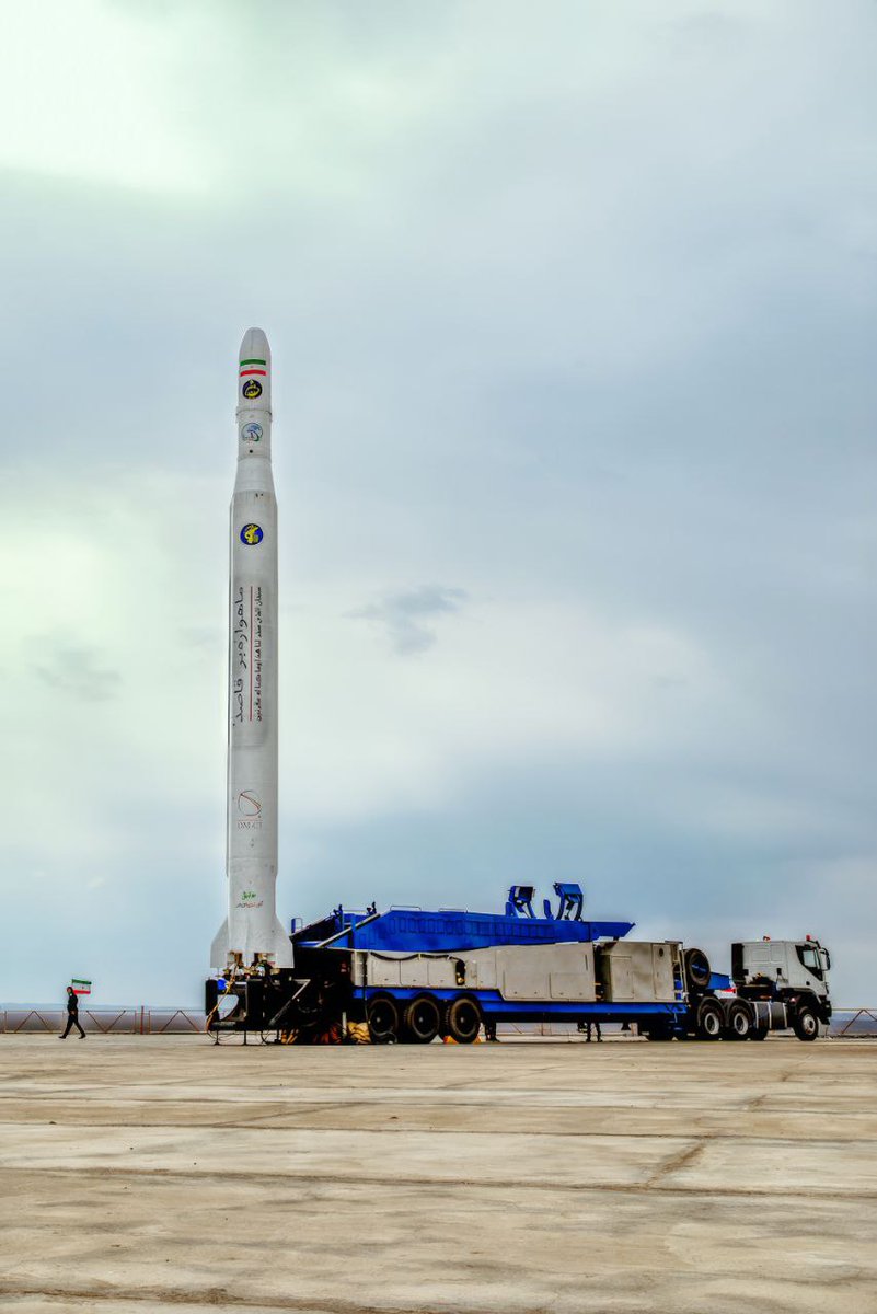 BasedIranian's tweet image. This morning, IRGC Aerospace Force’s Qased SLV completed a successful sub-orbital flight test.
IRGC claims it was to test new electronics.
My assessment: It was for testing next-gen comms systems and advanced sensors; possibly in preparation for future GEO satellite launches.