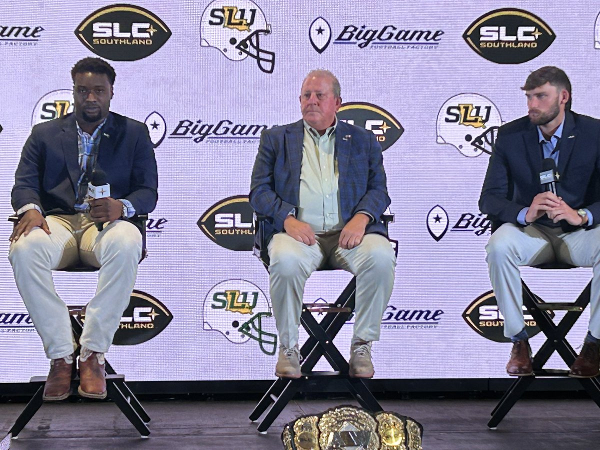 Southeastern Football (@lionupfootball) on Twitter photo The crew from <a href="/LionUpFootball/">Southeastern Football</a> is proud to represent the Lions at <a href="/SouthlandSports/">Southland Conference</a> Football Opening Drive and ready for the Aug. 30 opener at Louisiana Tech
#LionUp | #TheStandard The crew from <a href="/LionUpFootball/">Southeastern Football</a> is proud to represent the Lions at <a href="/SouthlandSports/">Southland Conference</a> Football Opening Drive and ready for the Aug. 30 opener at Louisiana Tech
#LionUp | #TheStandard