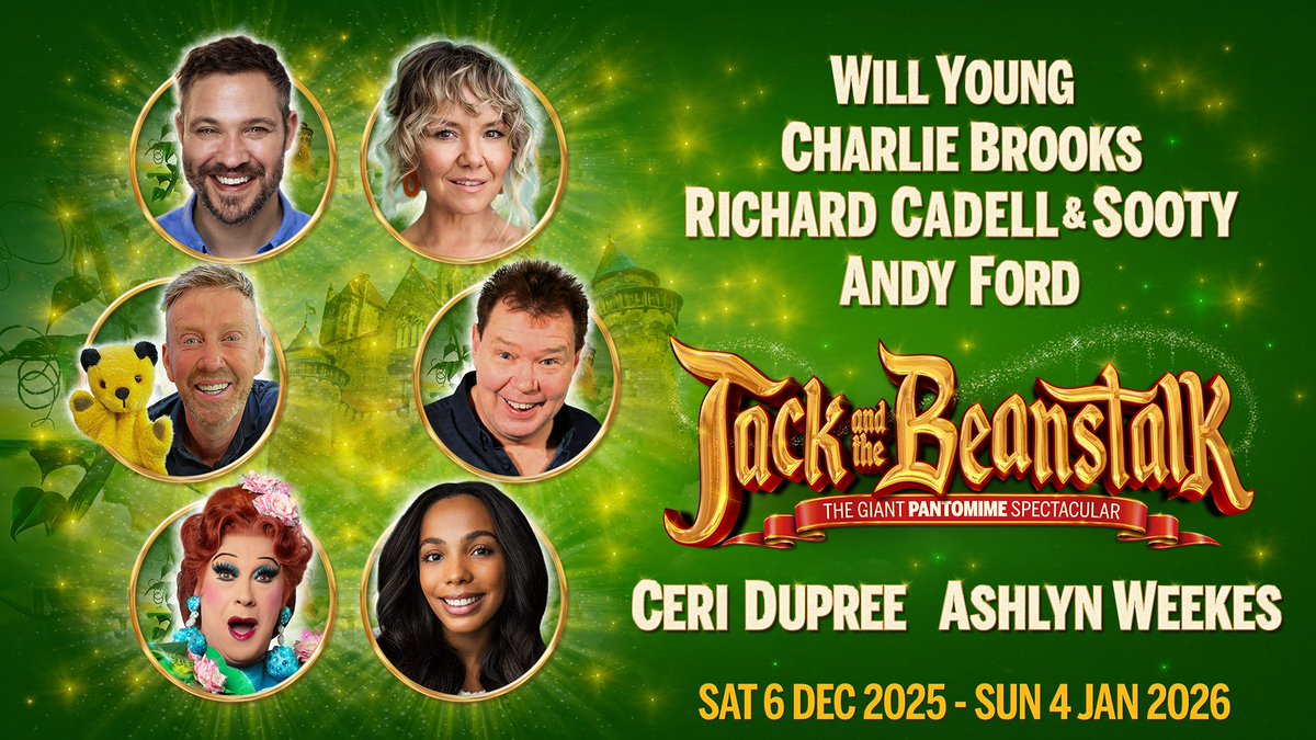 WESTENDBF's tweet image. 🎭 PANTO CASTING 🎭
@BristolHipp has announced further casting who will join Will Young in his panto debut as The Spirit of the Beans in Jack and the Beanstalk, which plays at the venue from 6 December 2025 - 4 January 2026.
westendbestfriend.co.uk/news/further-c…