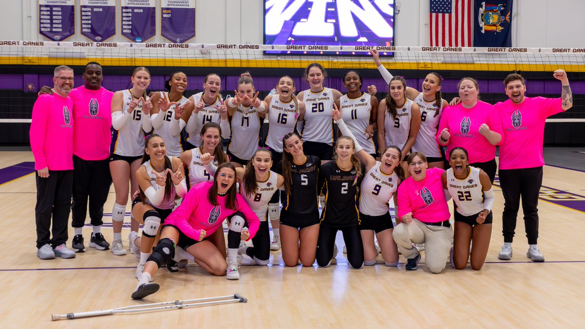 The Great Danes have earned the AVCA Team Academic award for NINE years in a row!

Full release ➡️ bit.ly/40R6nLx

#UAUKNOW // #AEVB