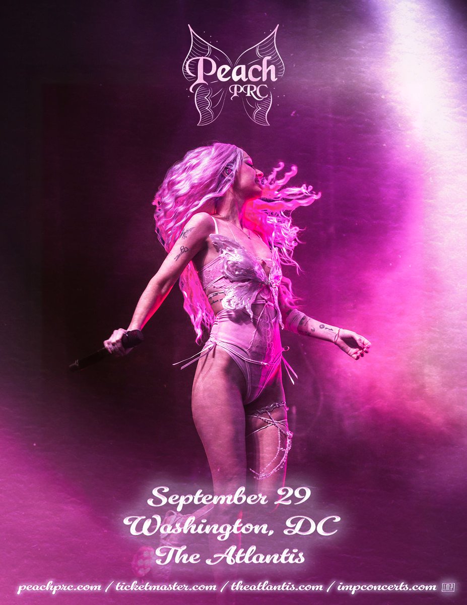 TheAtlantisDC's tweet image. ‼️LOW TICKET WARNING‼️ 9/29, @peachprc
🎟️: hive.co/l/peachprcatla…