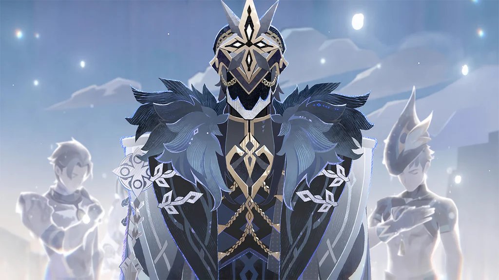 GachaFiles's tweet image. Scaramouche, The Captain, and The Tsaritsa are all confirmed in the new Fatui-related PV
via liquidation / Team Mew
#GenshinImpact