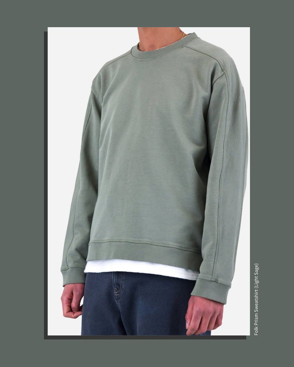 Easy-going and well put together.
Folk keeps things simple where it matters, with subtle panel detailing and a weight that works year-round.

This one's built for repeat wear.
#folk #sweatshirt