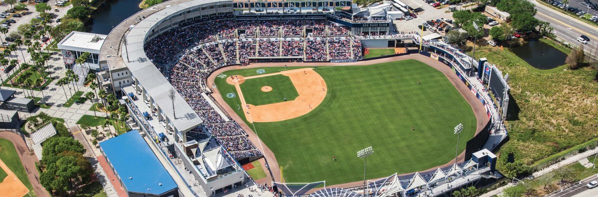 SleeperWhiteSox's tweet image. Sox are down in Tampa to start the week for 3 games against the Rays.
It's our first visit to their temporary home at Steinbrenner Field.