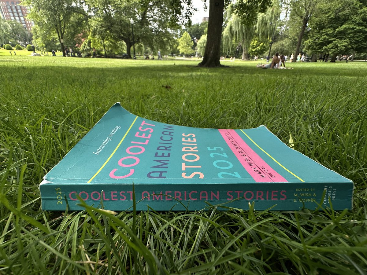 JustCoolStories's tweet image. touch some grass🌱
read a book📖
COOLEST 2025📘 🛒🔗: amzn.to/4958AFN
#Coolest2025 #AmReading
#BookTwitter #shortstories
#NatureAndLit #ReadOutside