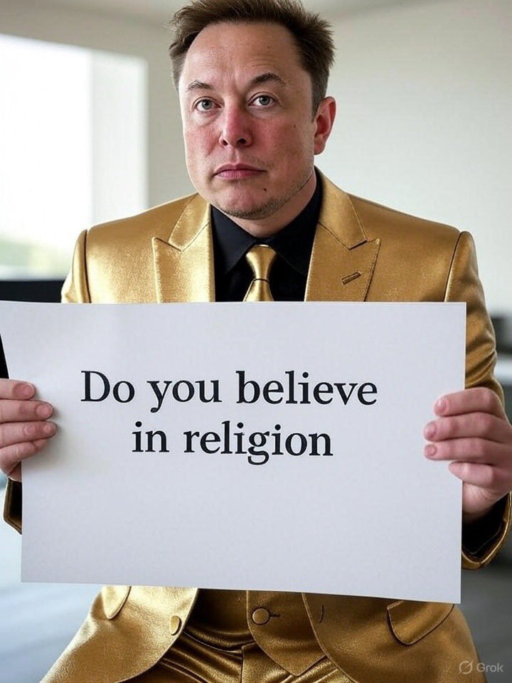 Elonpappy's tweet image. Be honest
Do you believe in religion?
A. YES
B. NO