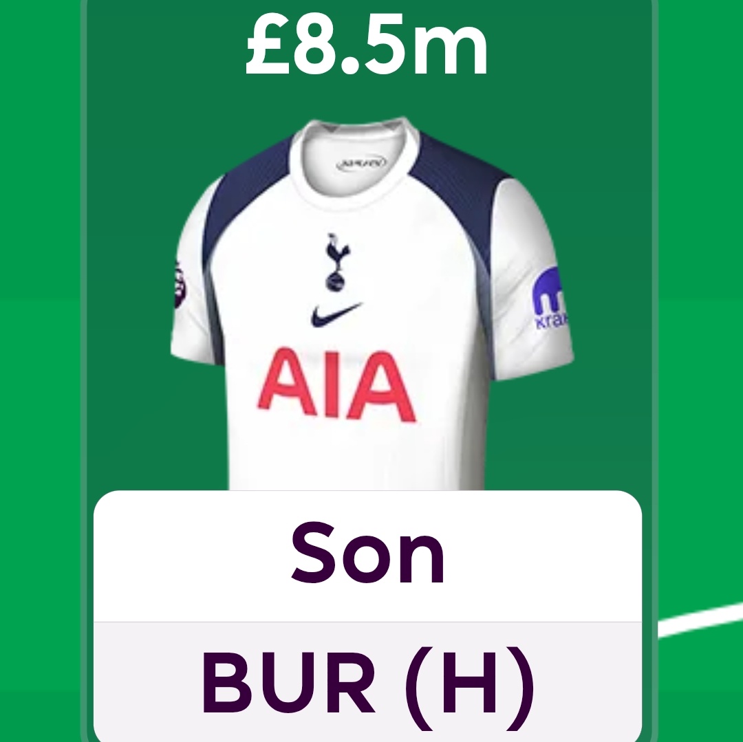 FPL_Heisenberg's tweet image. If the Son of old returns he'll be a bargain at £8.5m 👇