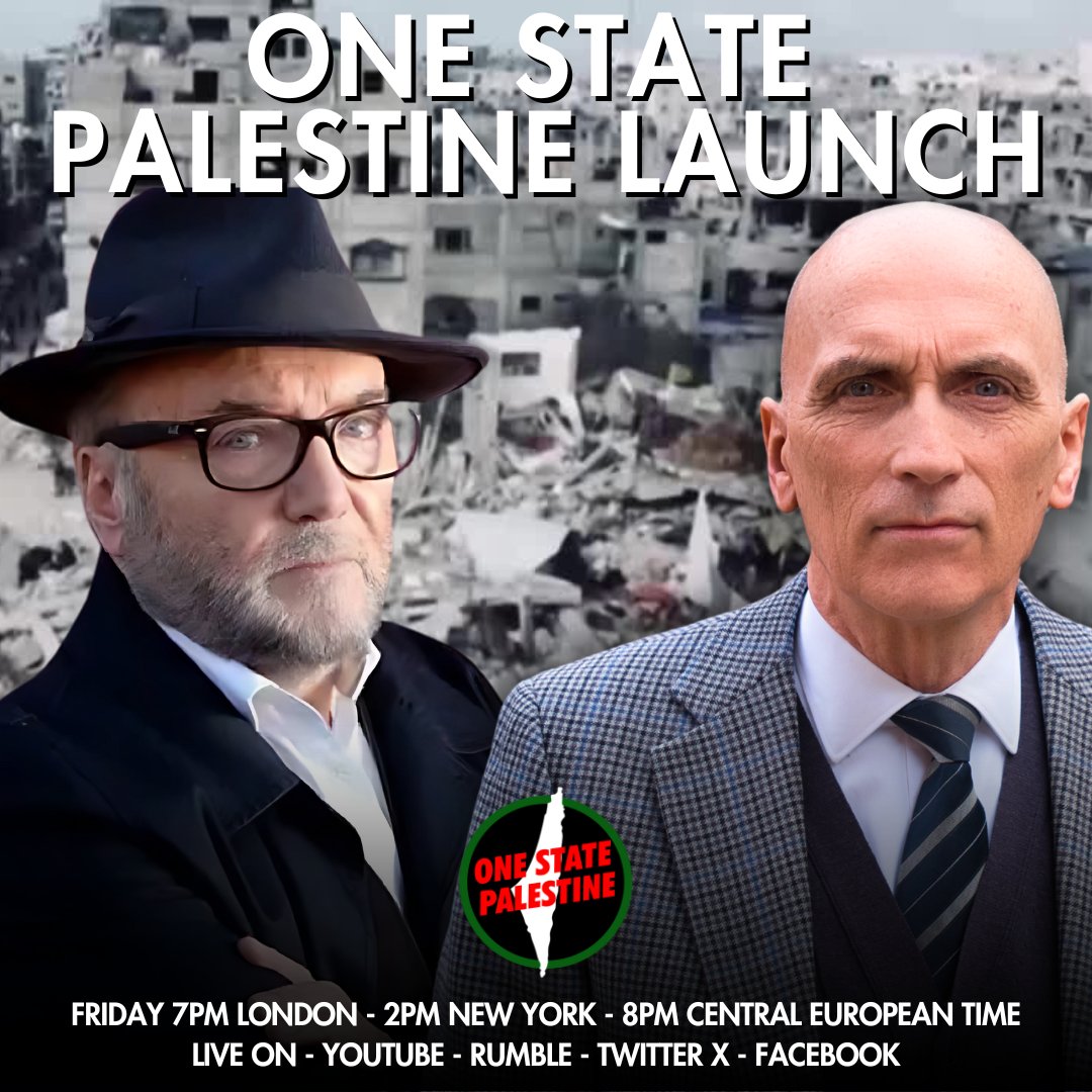 1StatePalestine's tweet image. Over 294, 000 have already viewed our Friday #OneStatePalestine launch in full or in part, and this is just the beginning!
Join One State Palestine and look out for our next broadcast in the coming weeks ✊👇
onestatepalestine.org/campaign