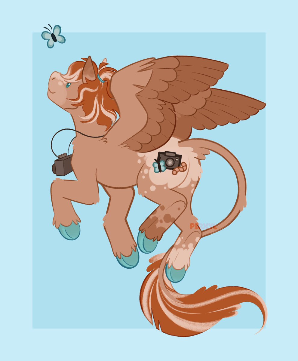 ✨ ART FIGHT! ✨
For Pidgee and their sweet ponysona Penny! 🦋