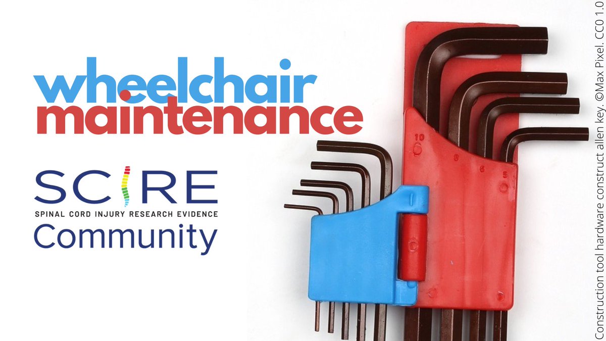 SCIRE Community (@scirecommunity) on Twitter photo Summer is a great time for wheelchair maintenance for individuals with #SCI, especially with increased travel! Regular maintenance can extend the life of the wheelchair and prevent injuries. To learn more see: community.scireproject.com/topic/wheelchaā¦
<a href="/praxis_sci/">Praxis Spinal Cord Institute</a> <a href="/ICORD_SCI/">ICORD</a> <a href="/SCI_BC/">Spinal Cord Injury BC</a> Summer is a great time for wheelchair maintenance for individuals with #SCI, especially with increased travel! Regular maintenance can extend the life of the wheelchair and prevent injuries. To learn more see: community.scireproject.com/topic/wheelchaā¦
<a href="/praxis_sci/">Praxis Spinal Cord Institute</a> <a href="/ICORD_SCI/">ICORD</a> <a href="/SCI_BC/">Spinal Cord Injury BC</a>
