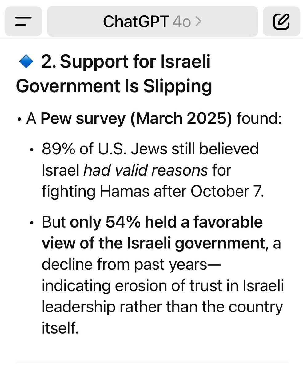 terrybythebay's tweet image. Jewish Americans are more likely to question Israel’s behavior in Gaza than the Republican Christian base. Think about that.
@academic_la @Villgecrazylady @abierkhatib
