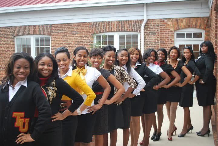 _ian_evans's tweet image. Tuskegee University 2010
The “Tuskegee Woman” is the epitome of what every woman should profess and progress to be in manner, intelligence, nature, quality, and esteem. This woman is to have true beauty from within her character that emanates and shines throughout her being.