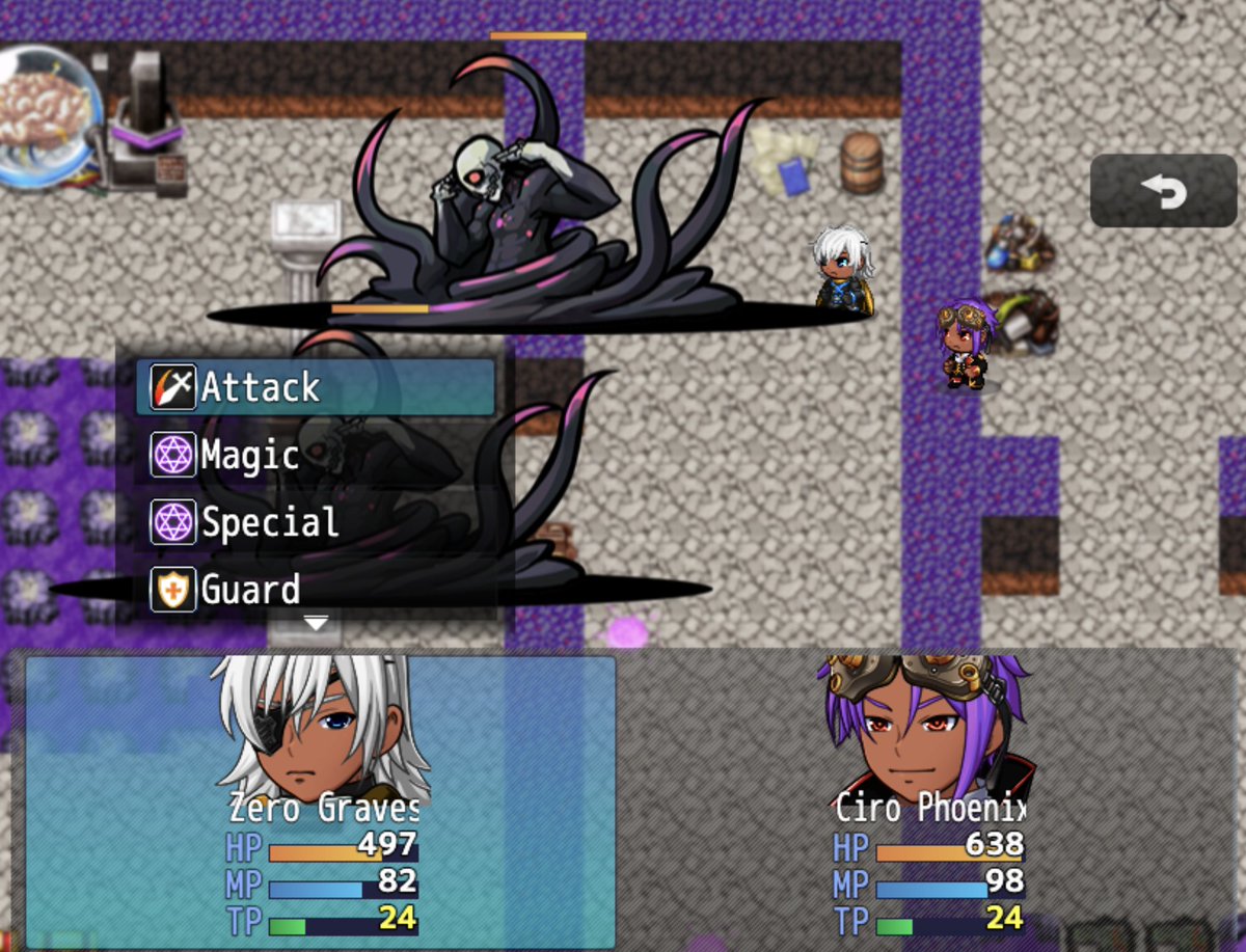 When you fight the Cursed Entities in the Cursed Corpse Pit they don't need to look at you or hear you to do damage! 

They use vibrations to locate you in battle! 🕹️⚔️
#gamedev #destonia2D #indiegame