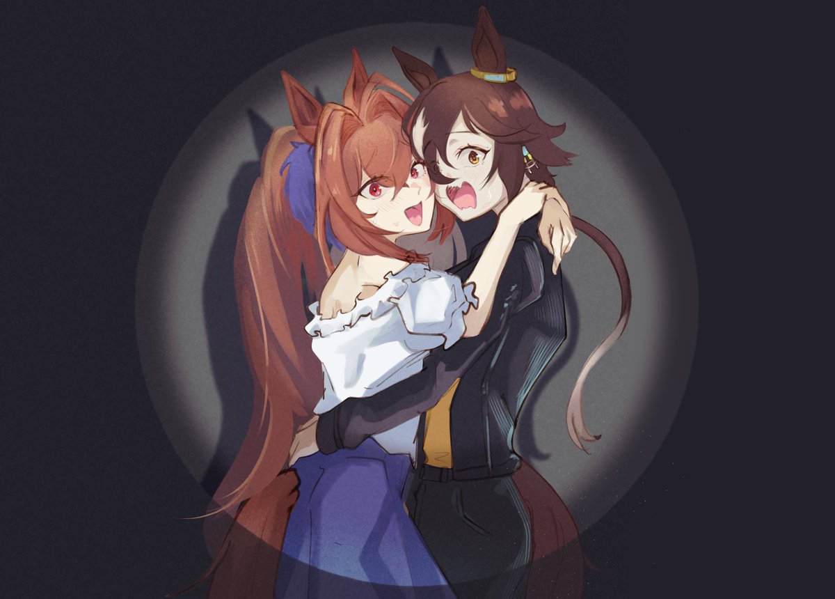 Houya Hafu ๐ฟ ๅฎๅคใใ (@houyahafu) on Twitter photo Scandal at the concert. 
#ใฆใชในใซ #ใฆใๅจ #umamusume Scandal at the concert. 
#ใฆใชในใซ #ใฆใๅจ #umamusume