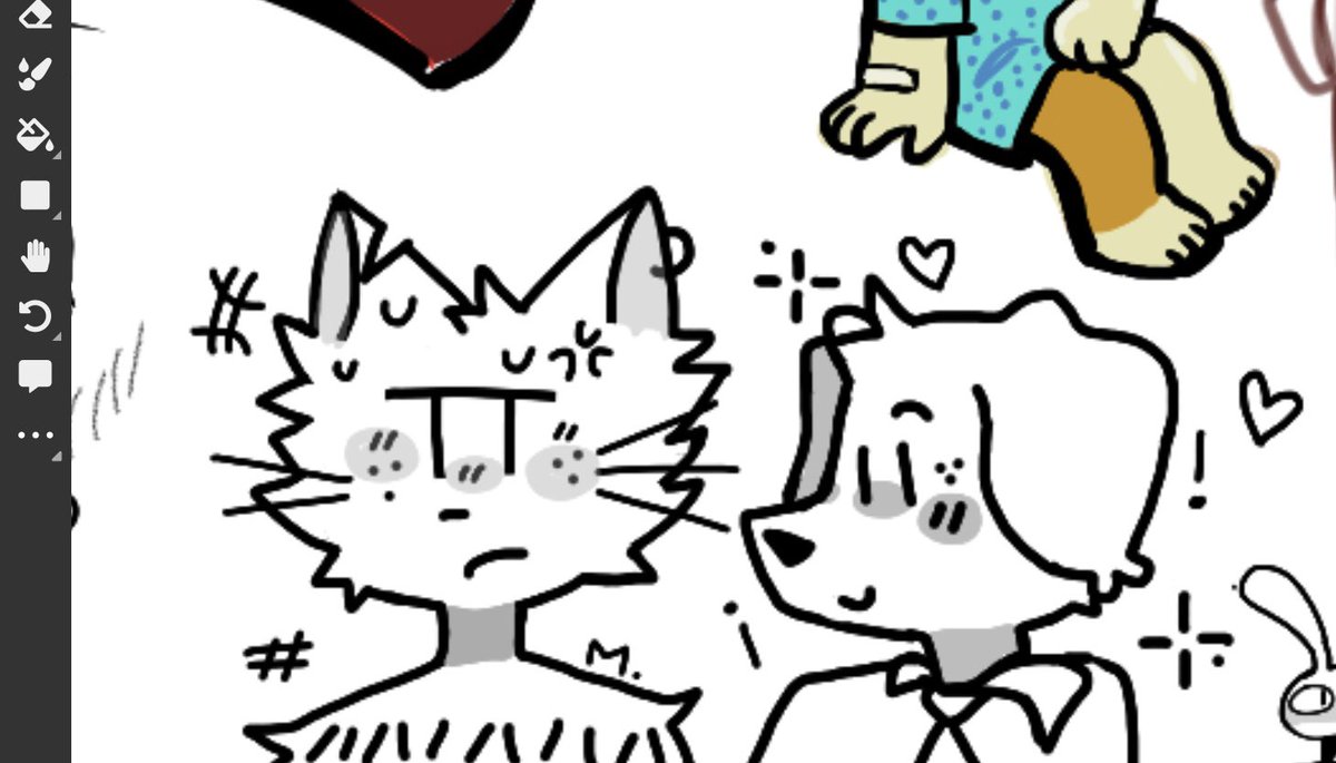 M4XIMUP's tweet image. Dibujitos en magma. ¡Gracias por la invitación @zulcrack! Todos dibujan increíble &lt;333
#dogmantwt #dogman #detey #jaxxpetey #TADCJax #tadc #fandom #magma #shipraro