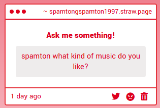 I ENJOY SOME NICE [[Jazz hands]] BUT.. FRANK SINATRA ALSO GOES [My Way]. IF THAT ANSWERS YOUR SILLY ENQUIRY.