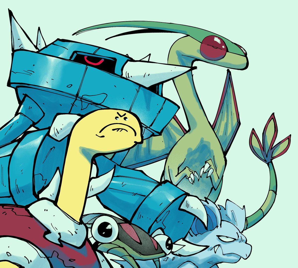 gingrjoke2's tweet image. moooooooooore pokemon