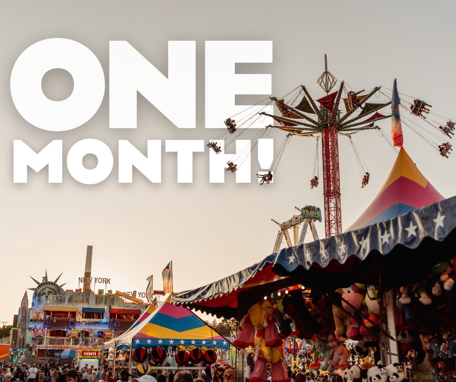 mnstatefair's tweet image. Can you believe we're just ONE month away from the Great Minnesota Get-Together?! 🤩
Start planning your lists and comment what is at the top of yours! 👇
Join us Aug. 21 to Sept. 1 – in the meantime make sure to grab your pre-fair discount tickets 🎟️: bit.ly/msf-tix