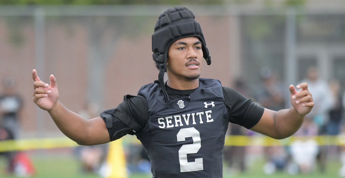 BlairAngulo's tweet image. Anaheim (Calif.) Servite linebacker Isaiah Leilua heads into his junior season as one of the most productive players in the vaunted Trinity League and has a few standout programs early in his recruitment: 247sports.com/article/washin…