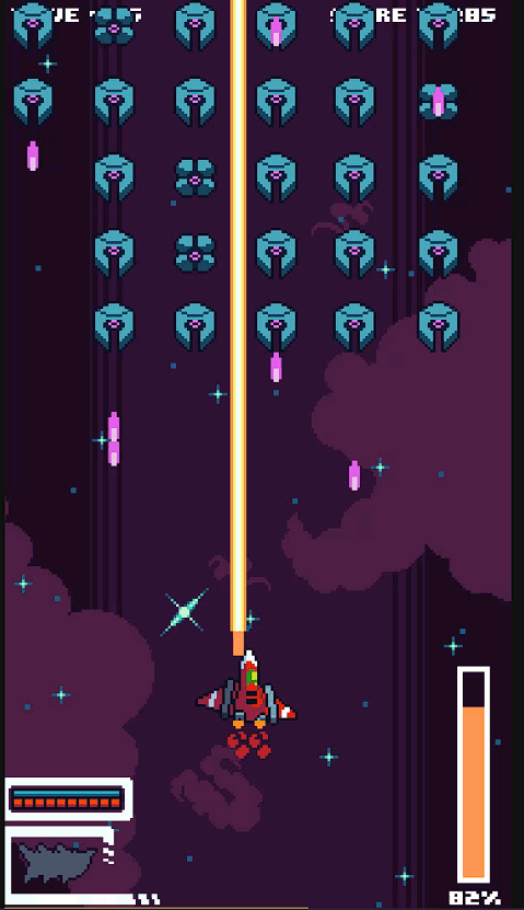 danvelasquezart's tweet image. Just released the first demo for our shmup game - Void Gunner. You can test it out and leave feedback here at gamerfates.itch.io/void-gunner
#pixelart #gamedev @itchio @GameDevWithMatt