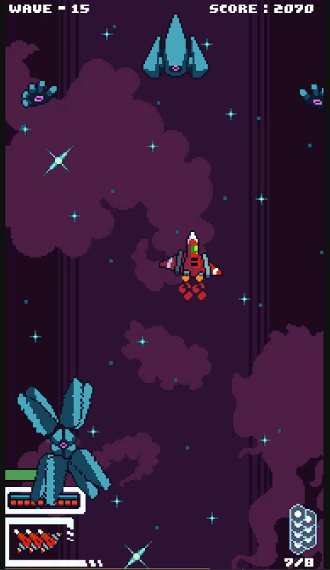 danvelasquezart's tweet image. Just released the first demo for our shmup game - Void Gunner. You can test it out and leave feedback here at gamerfates.itch.io/void-gunner
#pixelart #gamedev @itchio @GameDevWithMatt