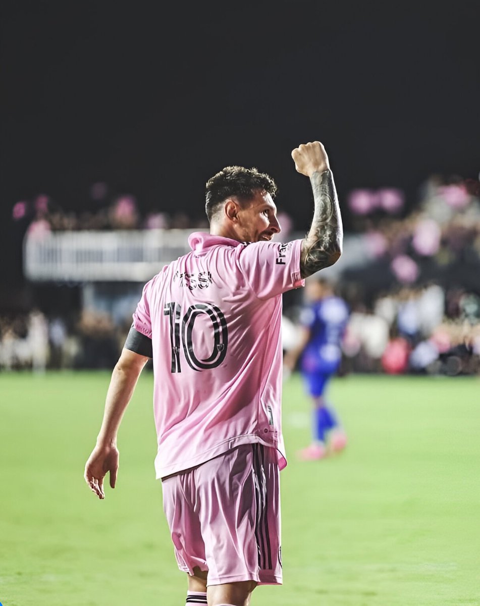 July 21, 2023 — the start of a new era.
<a href="/leomessisite/">Leo Messi</a> made his debut with @intermiamicf against Cruz Azul…

⚽🩷 His first time wearing the No. 10 in <a href="/MLS/">Major League Soccer</a>… and an instant record: the most-watched match in league history. 🔥

That moment is already legendary.
🐐 Live it from the
