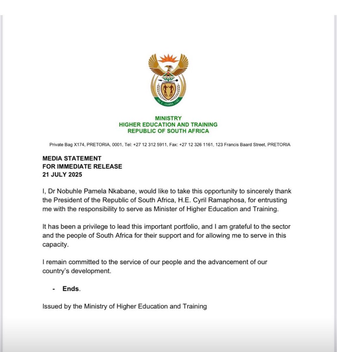 majoyana31's tweet image. Dr Nkabane has resigned ‼️‼️‼️She’s Out ‼️‼️‼️
#JuliusMalema #DJSumbody