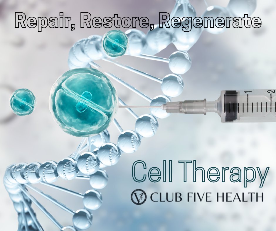 clubfivehealth's tweet photo. 🧬 Heal from the inside out.
At Club Five Health, advanced Cell Therapy supports natural regeneration, reduces inflammation &amp; accelerates recovery.
Science meets self-healing.
#CellTherapy #ClubFiveHealth #RegenerativeMedicine #HealingFromWithin #WellnessTech #AdvancedRecovery https://t.co/3EARhIHTHS