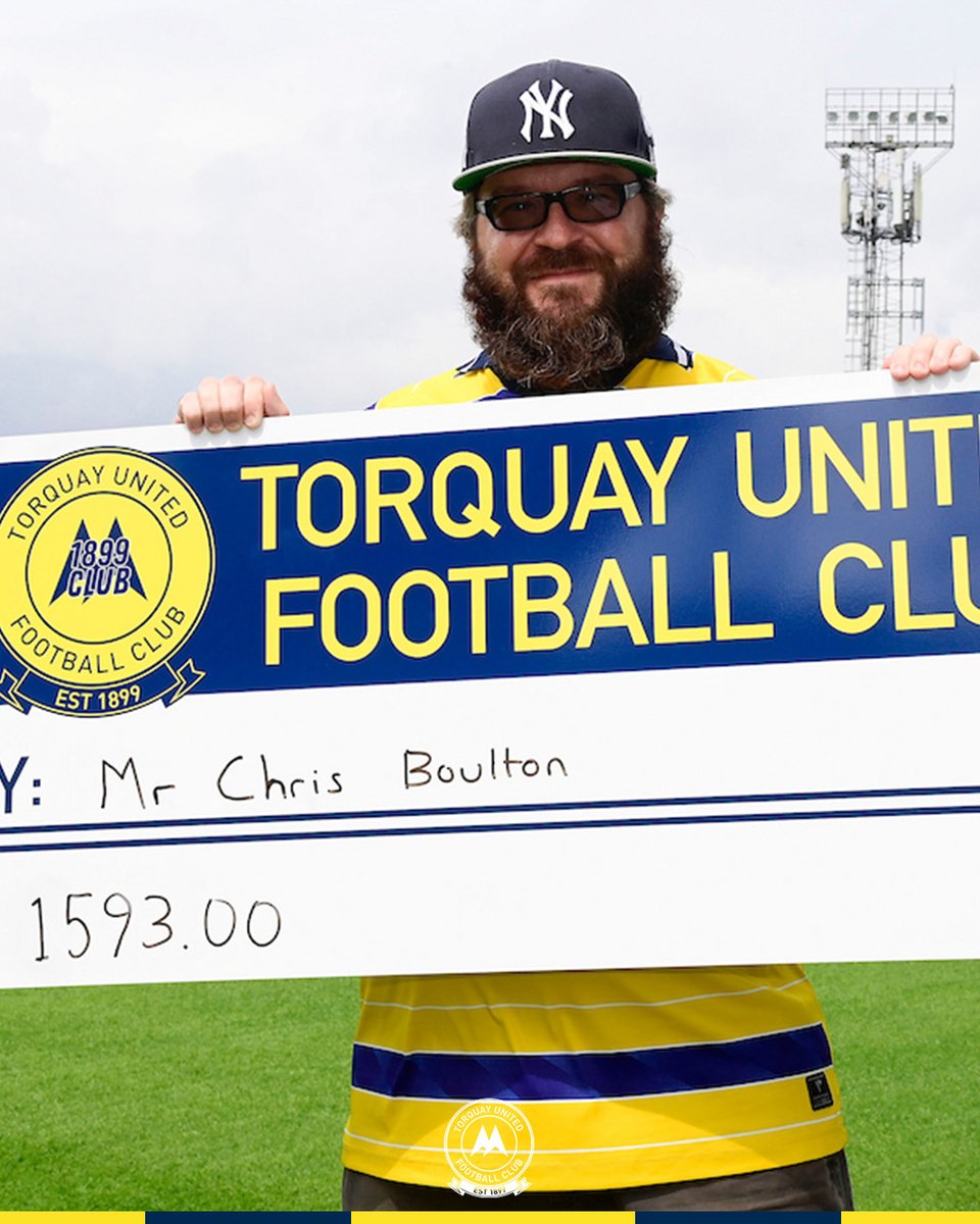 TUFC1899's tweet image. Congratulations to Chris Boulton for winning July's main cash prize.
โฑ๏ธ ๐๐ก๐ ๐๐๐๐ ๐๐ฅ๐ฎ๐ | August's Draw Is Now Open
๐ฐ ๐๐๐๐๐๐ผ๐๐๐ฟ ๐
๐ผ๐พ๐๐๐๐: ยฃ1,603 โฌ๏ธ
To enter โก๏ธ tinyurl.com/2x4dbbea
๐ Help support the future of #tufc!