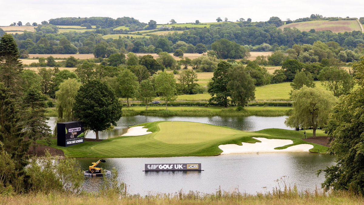livgolf_league's tweet image. What a track 😍
We’re back at JCB Golf and Country Club 🚜
#LIVGolfUK | @JCBGolfCC
