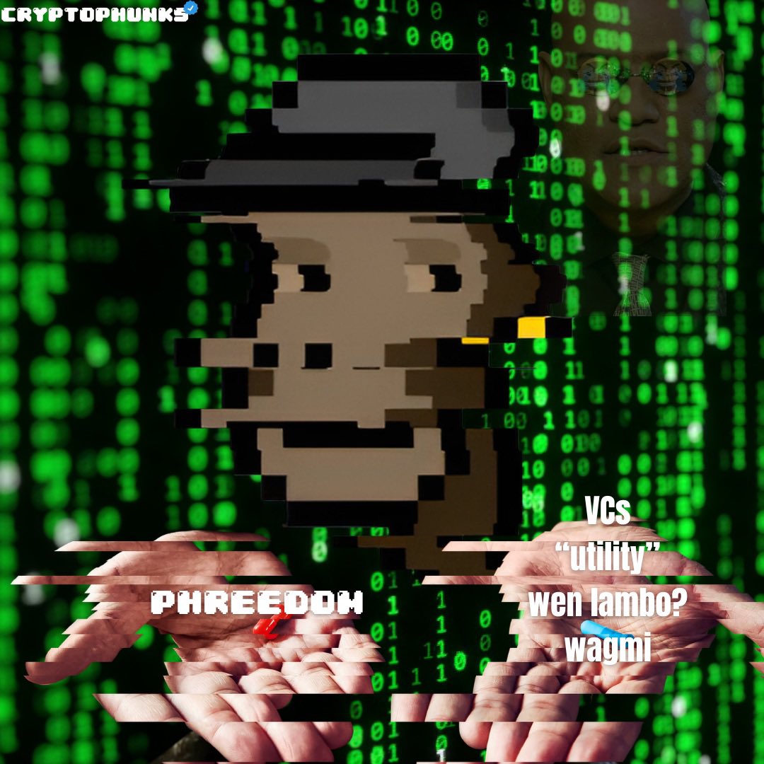 Phunks are basically memecoin NFTS

Our memes are the dankest in the space

There’s no disputing that

✊