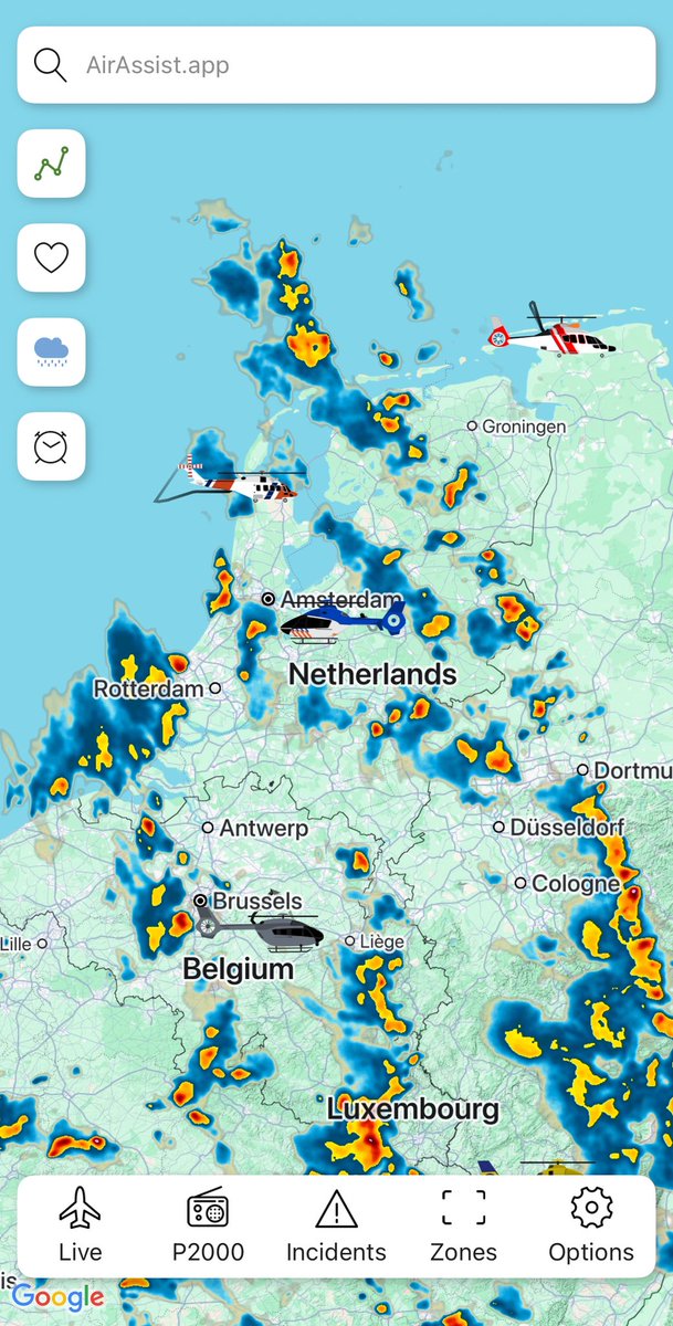 Wat een dag voor de nieuwe regenradar feature ☔️