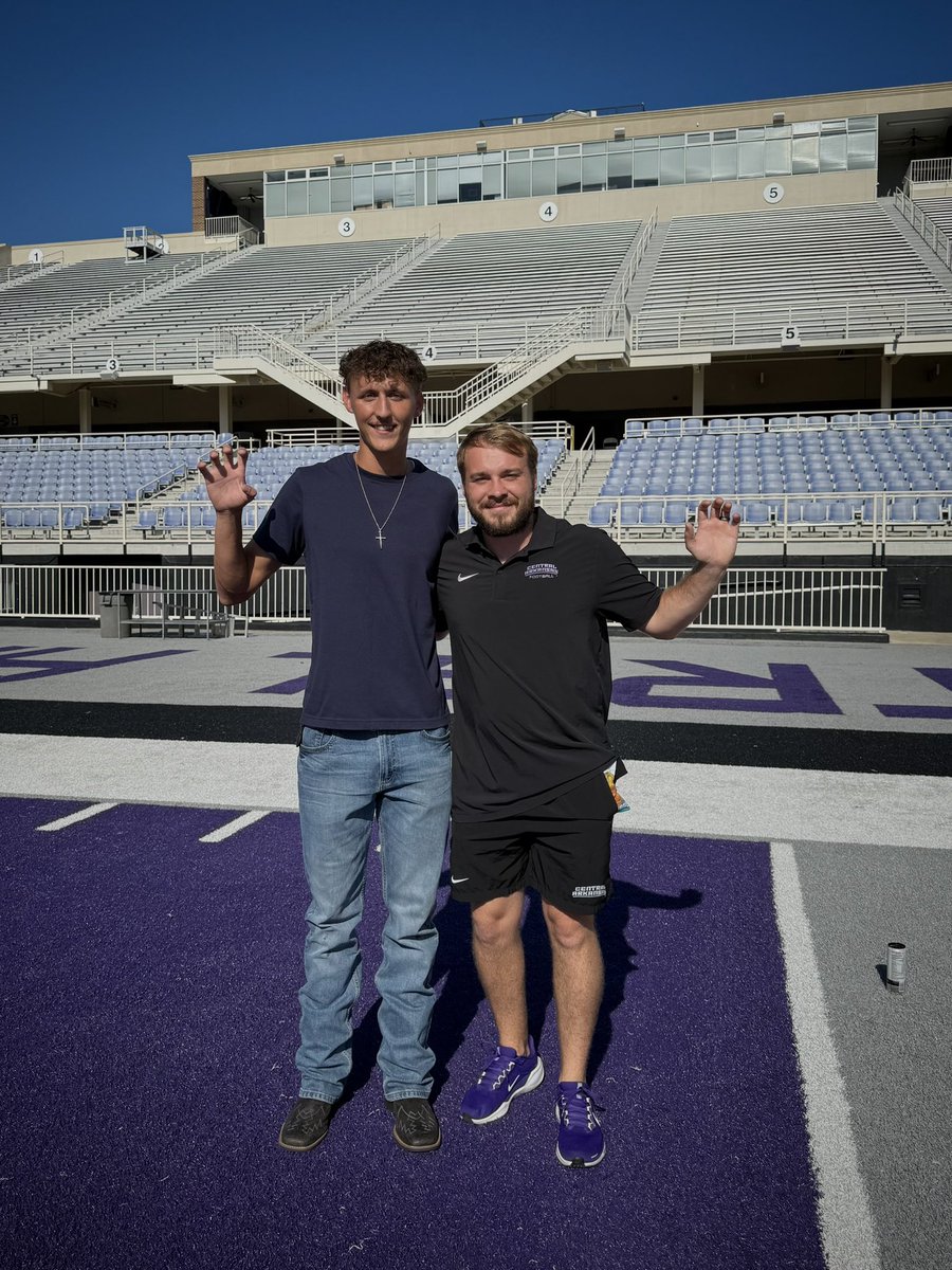 ColtonBrunkeB's tweet image. Had a great time today @UCA_Football!
Big thanks to @CoachWitch @CoachKre & @walkerashburn47 for the hospitality.
#bearclawsup