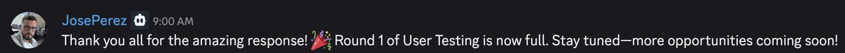 nickbaumann_'s tweet image. cline discord is amazing -- we filled up our user testing sessions in 9 minutes
jose's schedule is full, but if you use @cline or other AI coding tools all day everyday please shoot me a DM!
would really love to chat and hear how you're using these tools.
& let's grab coffee…