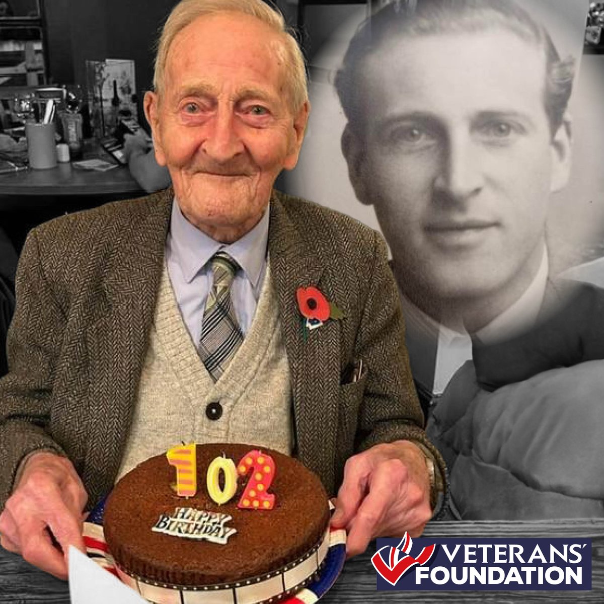 VeteransFdn's tweet image. WW2 engineer, John Tatham, has died aged 102.
Serving in the Royal Armouries Ordnance Corps from 1942 to 1945, John supported the war effort as an electronics engineer and was awarded the 1939–1945 War Medal for his service.
He was known for his love of music, football, and…