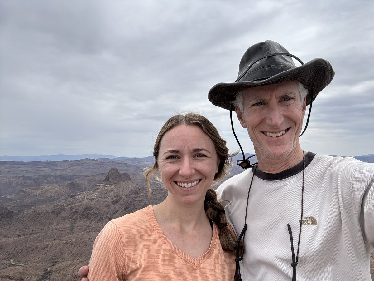 mtlawton's tweet image. Sunday in the Superstitions, taking advantage of some cool double-digit July temperatures to get some vertical feet and train for our upcoming Grand Teton climb…