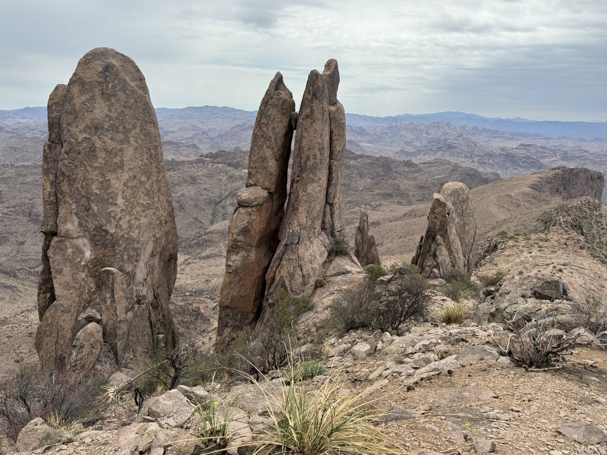 mtlawton's tweet image. Sunday in the Superstitions, taking advantage of some cool double-digit July temperatures to get some vertical feet and train for our upcoming Grand Teton climb…