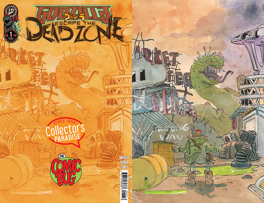 cparadize's tweet image. SPECIAL DEAL for Collector's Paradise Customers on GODZILLA REBOOT by IDW!- mailchi.mp/comicsandcards…