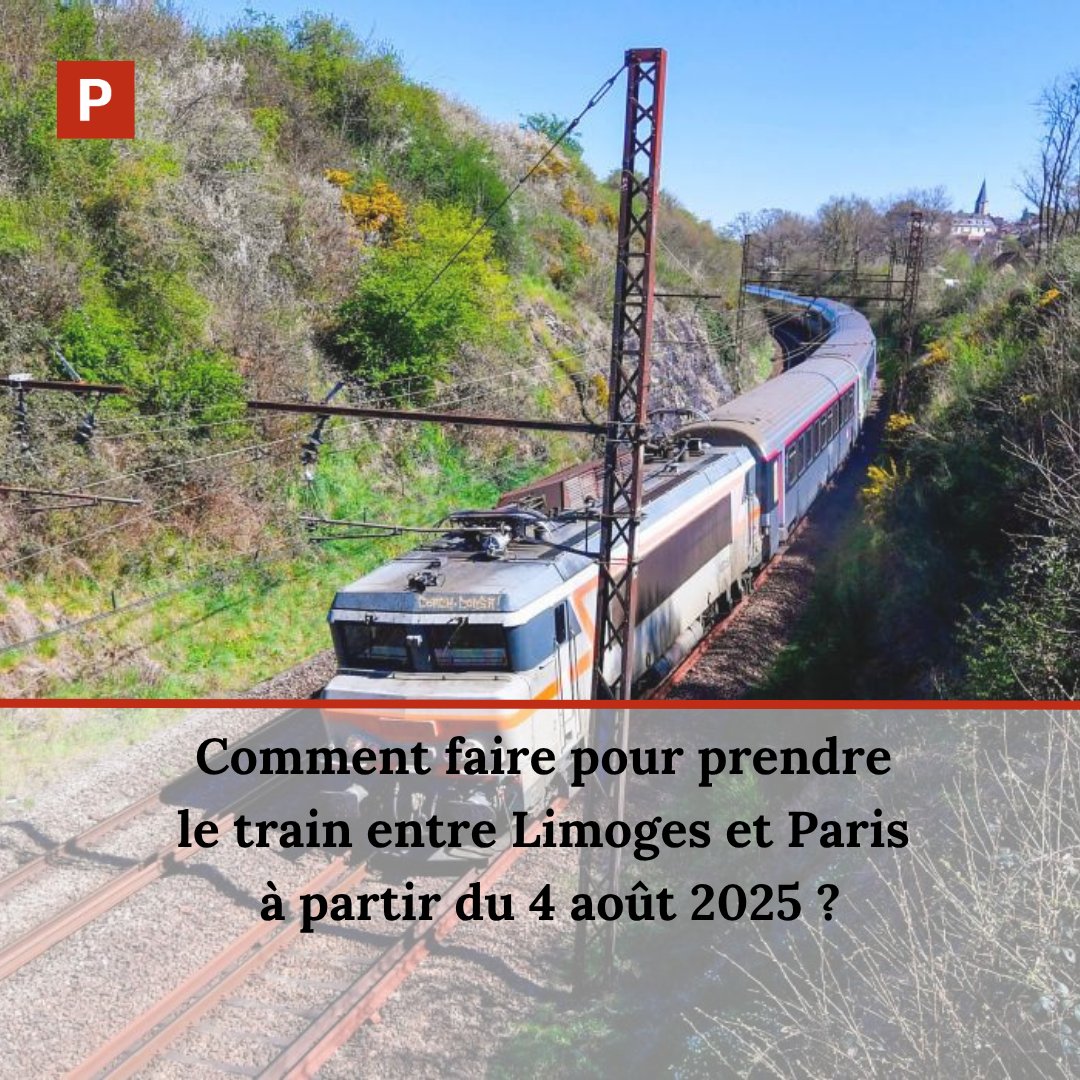 Nous avons regardé en détail les solutions proposées par la SNCF, en prenant pour référence lundi 4 août, jour du début de la modification des horaires. Les tarifs sont ceux indiqués pour ce jour-là et relevés ce lundi 21 juillet ⤵

lepopulaire.fr/limoges-87000/…
