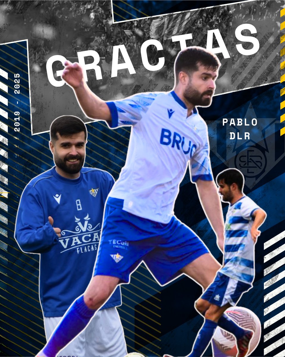 💙 GRACIAS, PABLO

Hoy nos toca despedir a alguien muy especial para este club.

Tras 6 temporadas defendiendo nuestro escudo, Pablo de la Rosa pone fin a su etapa en la Estrella San Agustín.

Jugador comprometido, compañero ejemplar y pieza fundamental dentro y fuera del