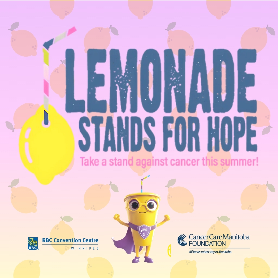 🍋 Convention Centre Cares: Lemonade Stands for Hope!🍪Our incredible team of Convention Centre Kids are serving up Free lemonade and cookies today! — all to spread hope and support those facing cancer, in partnership with <a href="/CancerCareMBFdn/">CancerCare Manitoba Foundation</a> !

💛 Why It Matters: Every dollar