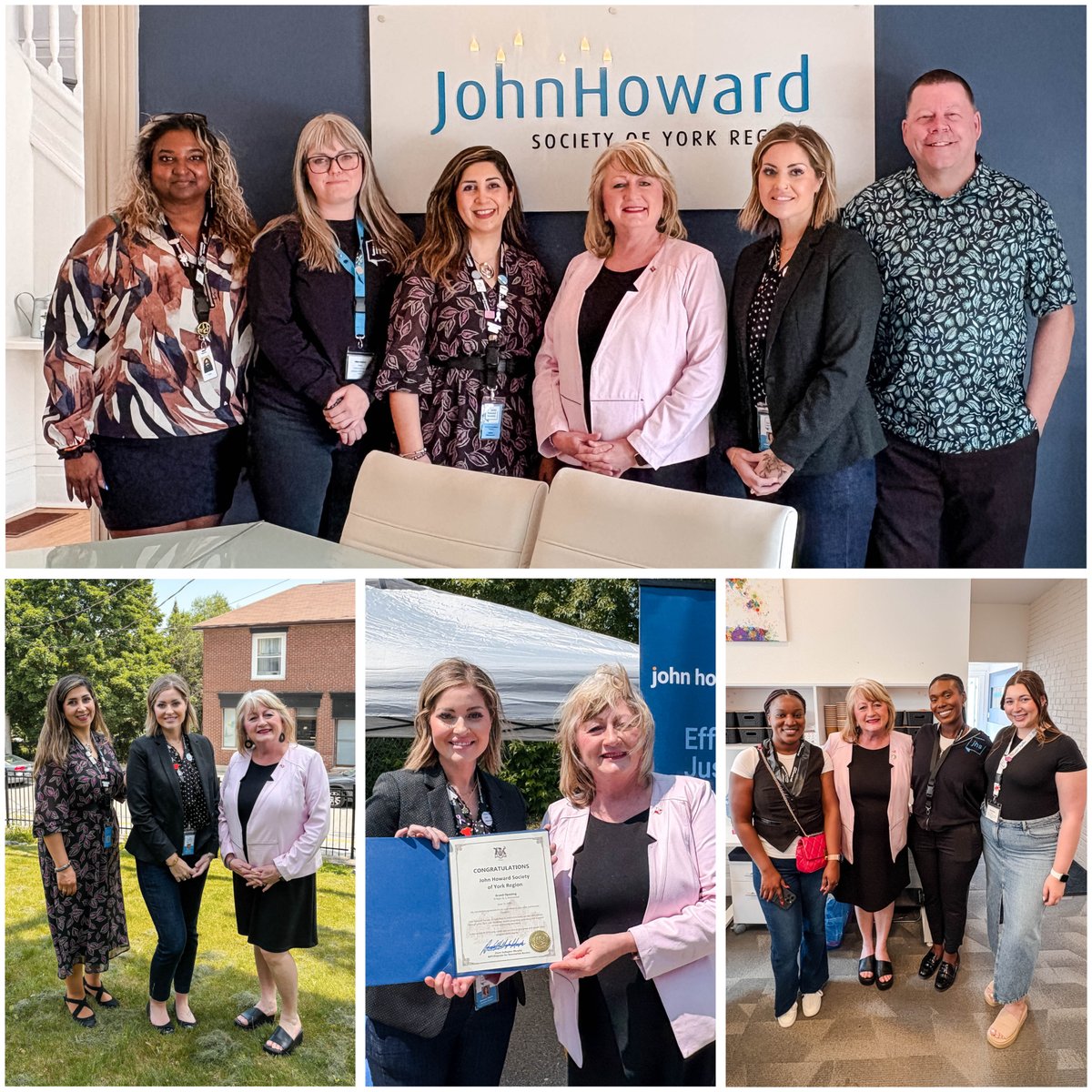 MurphyGallagher's tweet image. It was a pleasure to join the John Howard Society of York Region for the opening of their new location. Their commitment to prevention, rehabilitation, and creating safer communities is truly commendable.

#CommunitySupport #JohnHowardSociety #YorkRegion #PublicSafety