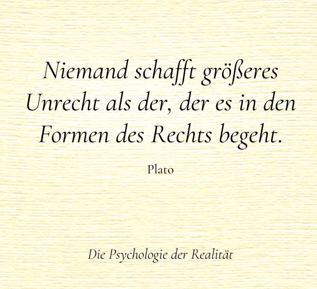 Wenn ⚖️ Gesetze oder Institutionen nicht dem Schutz der Menschen dienen, sondern dazu genutzt werden Ungerechtigkeit zu verschleiern oder zu legitimieren...
Das Recht wird dann zu einer Art Fassade, scheinbar neutral, aber in Wirklichkeit eine 🎭 Maske für Machtinteressen.☝️🏼